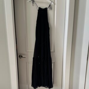 Banana Republic Black Textured Dress